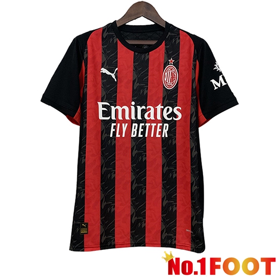 AC Milan Home Soccer Jersey Leaked Version 2025/2026