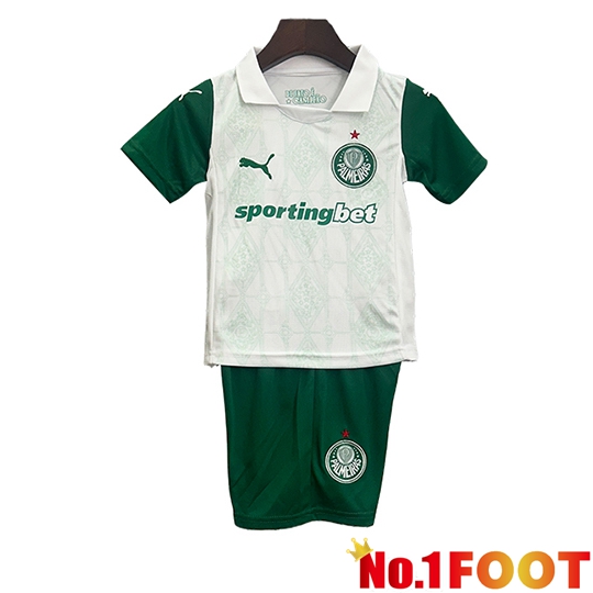 Palmeiras Kids Away Soccer Jersey 2025/2026