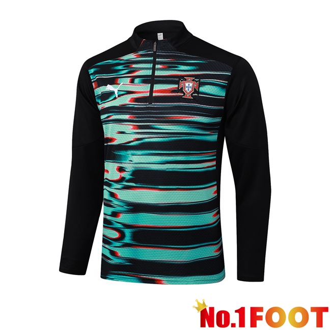 Portugal Training Sweatshirt Green Black 2025/2026
