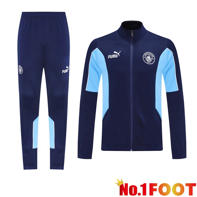 Manchester City kit Training Jacket Suit Blue Royal 2025/2026