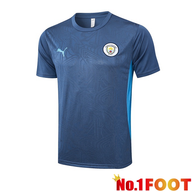 Manchester City Training T Shirt Blue Royal 2025/2026