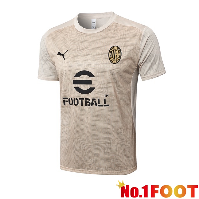 AC Milan Training T Shirt Yellow 2025/2026