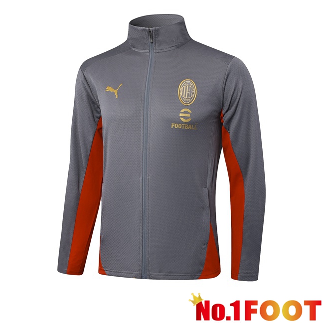 AC Milan Training Jacket Grey 2025/2026
