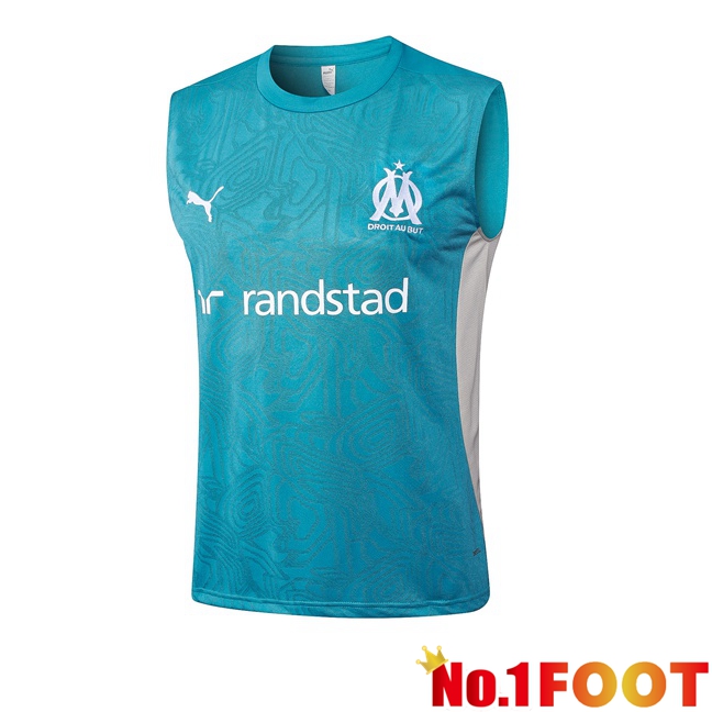 Marseille OM Gilet Soccer Blue 2025/2026