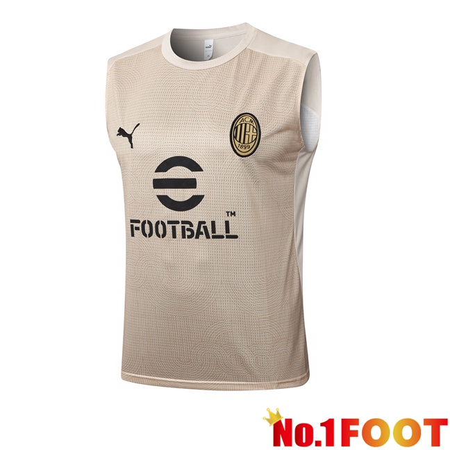 AC Milan Gilet Soccer Yellow 2025/2026