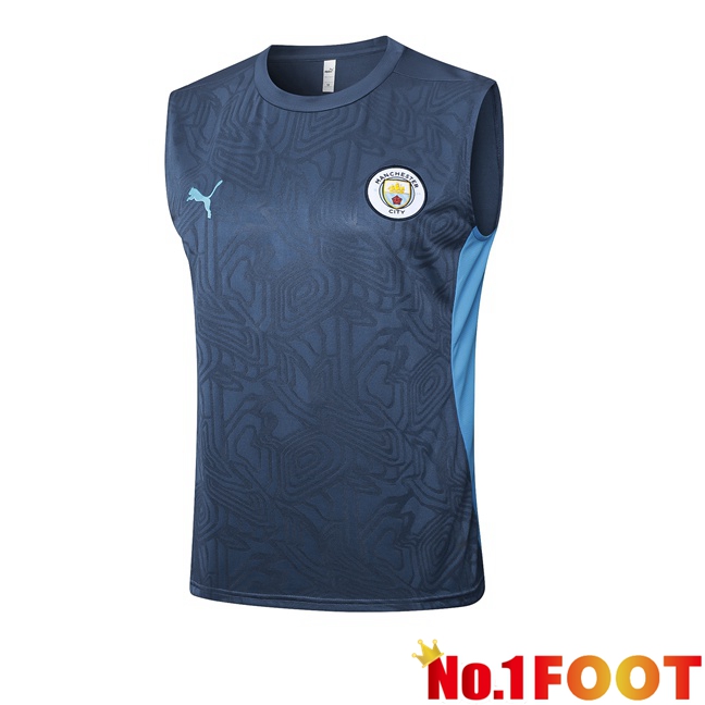 Manchester City Gilet Soccer Blue 2025/2026