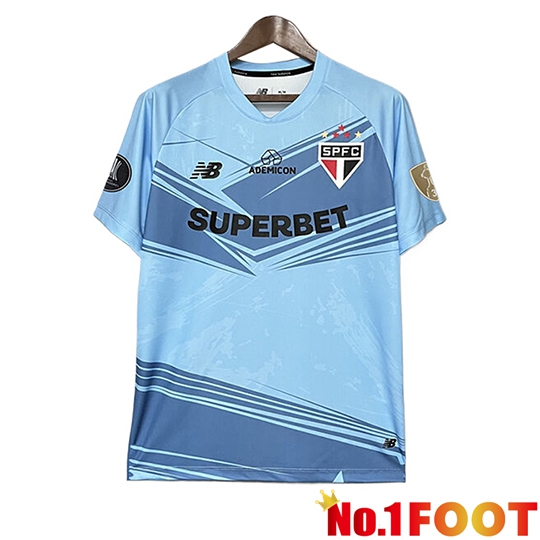 Sao Paulo Goalkeeper Soccer Jersey Blue 2025/2026
