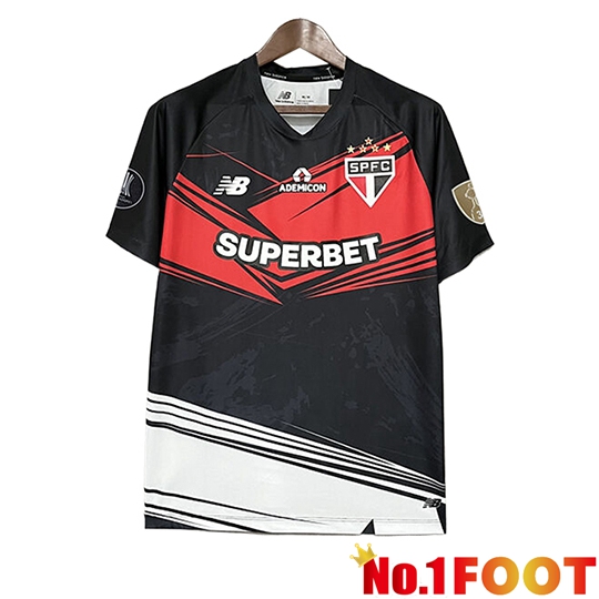 Sao Paulo Goalkeeper Soccer Jersey Red/Black 2025/2026