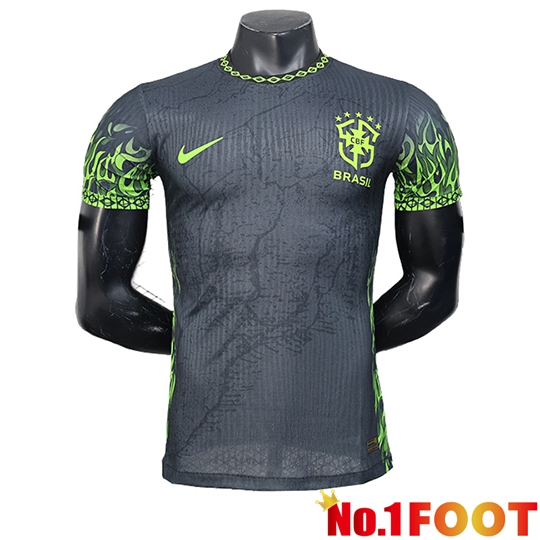 Brazil Soccer Jersey Special Edition Black 2025/2026