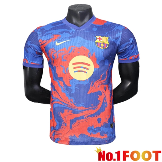 FC Barcelona Soccer Jersey Special Edition Red/Blue 2025/2026