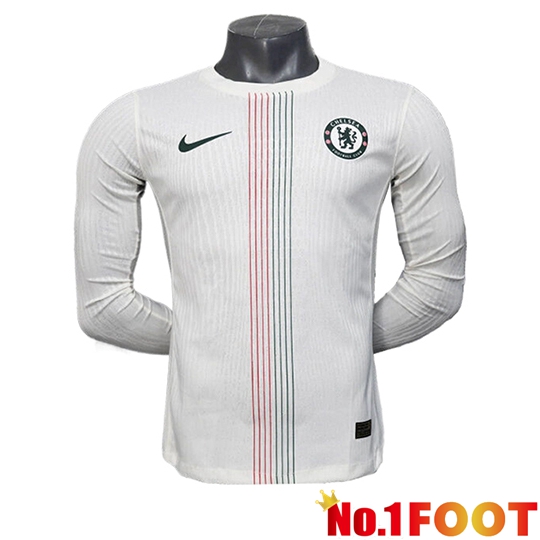 Chelsea Away Soccer Jersey Long sleeve Leaked Version 2025/2026