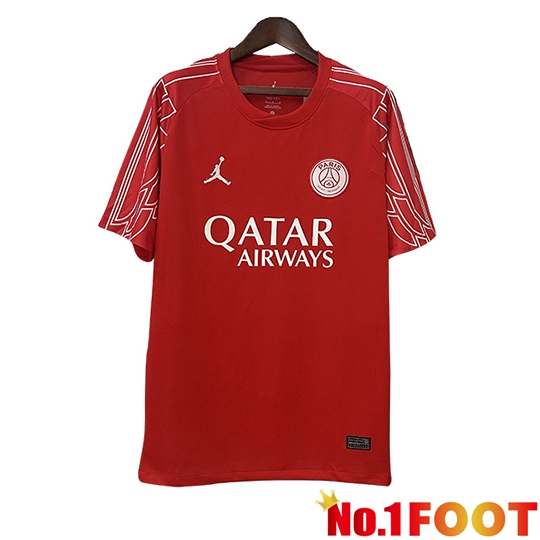 PSG Soccer Jersey Special Edition Red 2024/2025