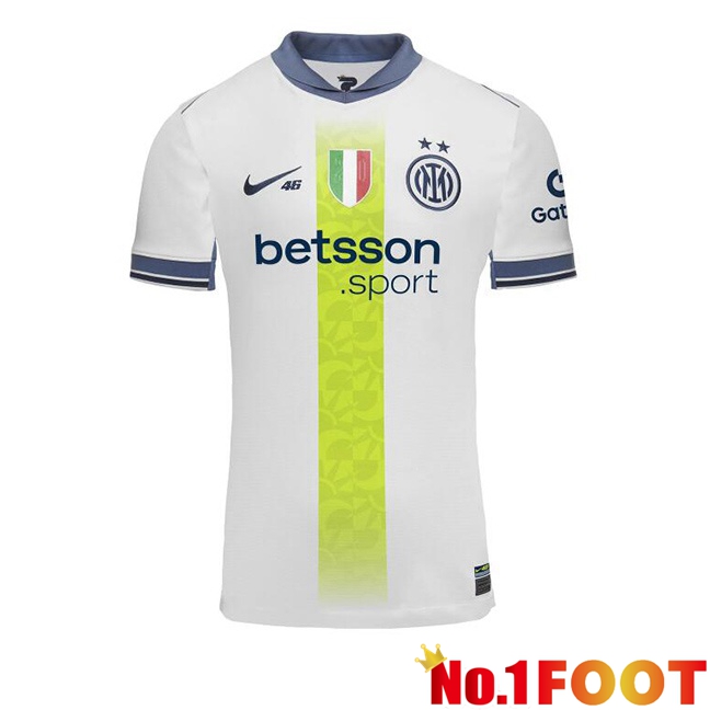 Inter Milan Away Soccer Jersey Special Edition White 2024/2025
