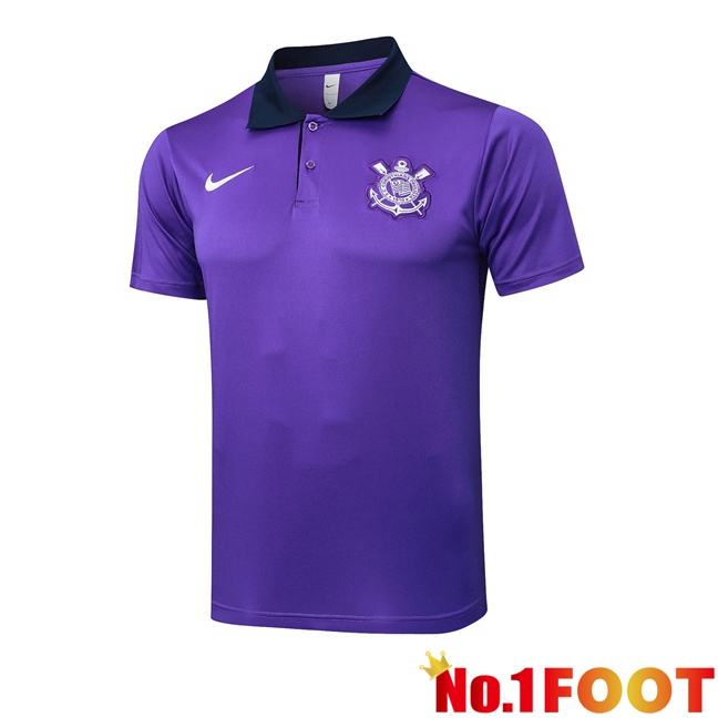 Corinthians Soccer Polo Purple 2025/2026