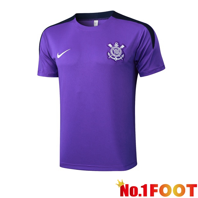Corinthians Training T Shirt Purple 2025/2026