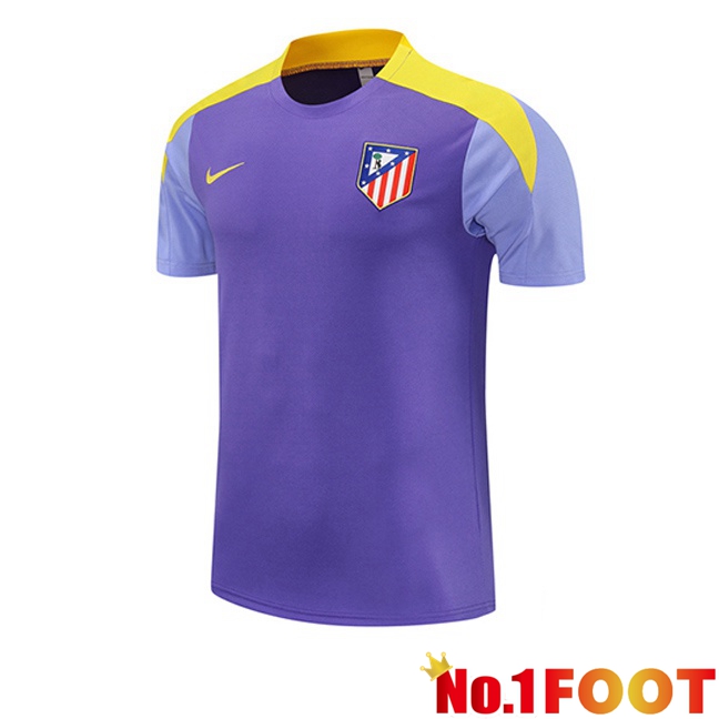 Atletico Madrid Training T Shirt Purple 2025/2026