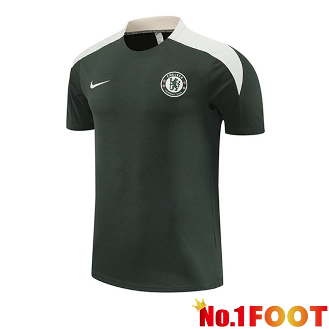 FC Chelsea Training T Shirt Green 2025/2026