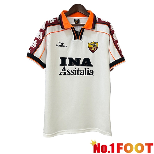 AS Rome Retro Away Soccer Jersey 1998/1999
