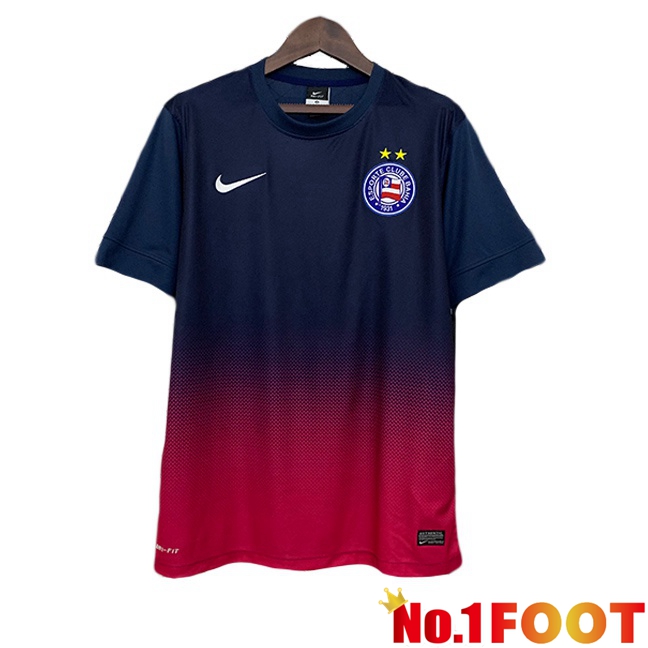 EC Bahia Retro Away Soccer Jersey Blue Royal Red 2013-2014
