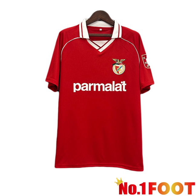 S.L Benfica Retro Home Soccer Jersey Red 1994-1995