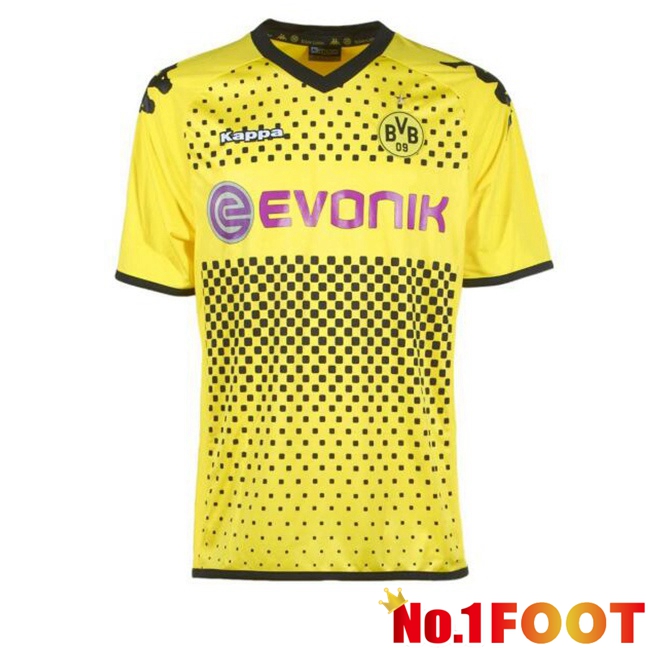 Dortmund BVB Retro Home Soccer Jersey Yellow 2011-2012