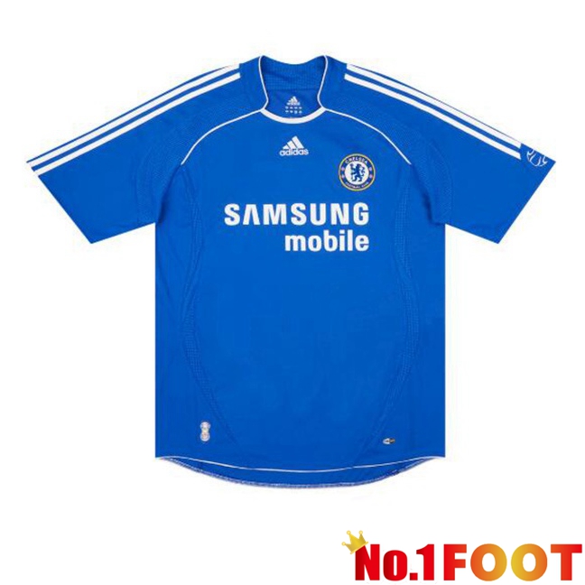 FC Chelsea Retro Home Soccer Jersey Blue 2006-2007