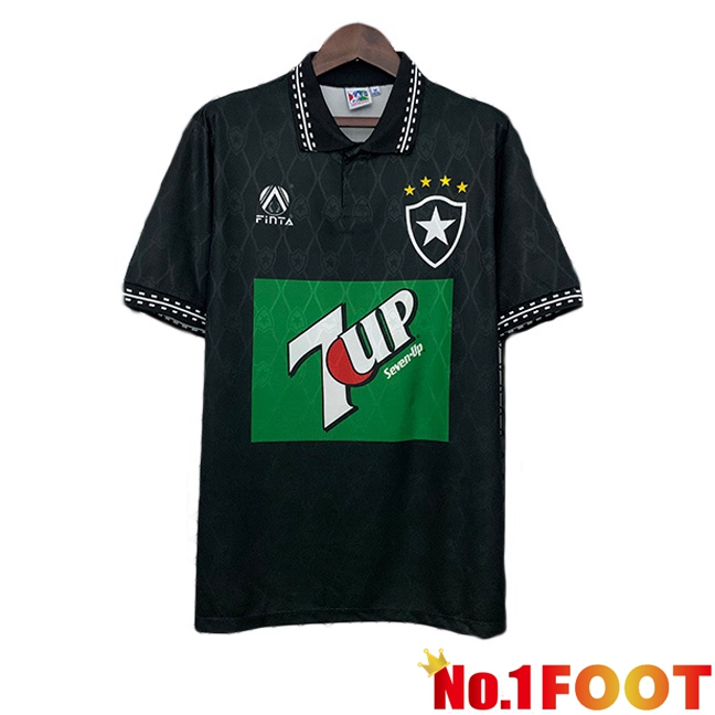Botafogo Retro Third Soccer Jersey Black 1995