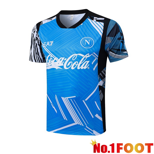 SSC Napoli Training T Shirt Blue 2025/2026