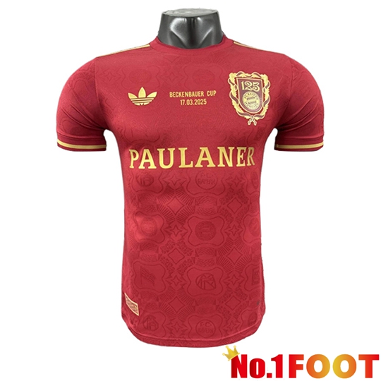 Bayern Munich Soccer Jersey 125th Anniversary Edition Red 2025/2026