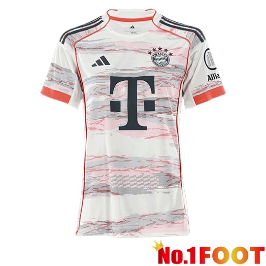 Bayern Munich Women Away Soccer Jersey2025 2026