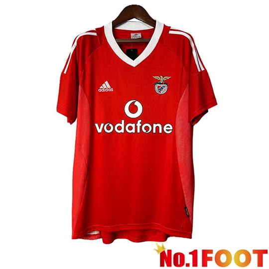 Benfica Retro Home Soccer Jersey 2002 2003