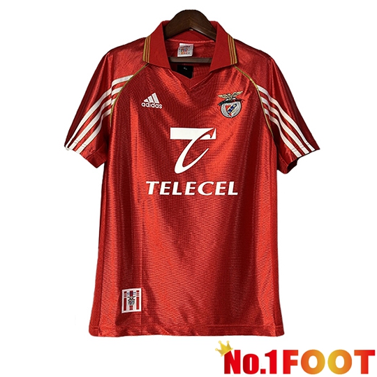 Benfica Retro Home Soccer Jersey 1998 1999