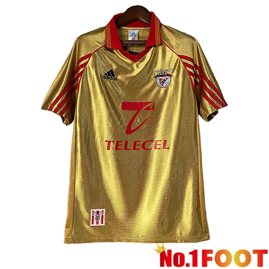 Benfica Retro Away Soccer Jersey 1998 1999