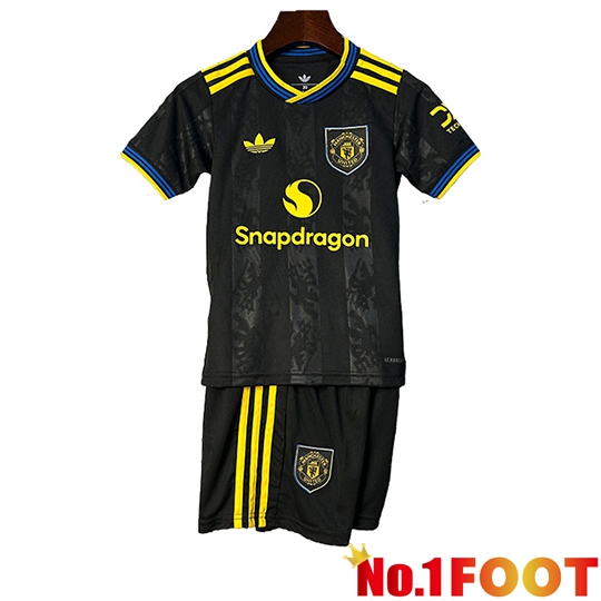 Manchester United Kids Third Soccer Jersey 2025 2026