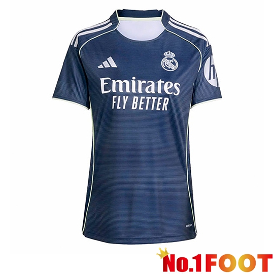 Real Madrid Women Away Soccer Jersey2025 2026