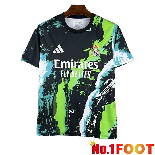 Real Madrid Soccer Jersey Special Edition Green Black 2025 2026