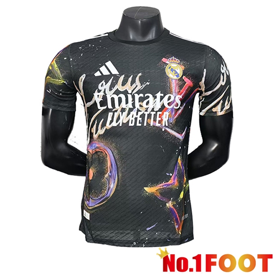 Real Madrid Soccer Jersey Special Edition Black 2025 2026