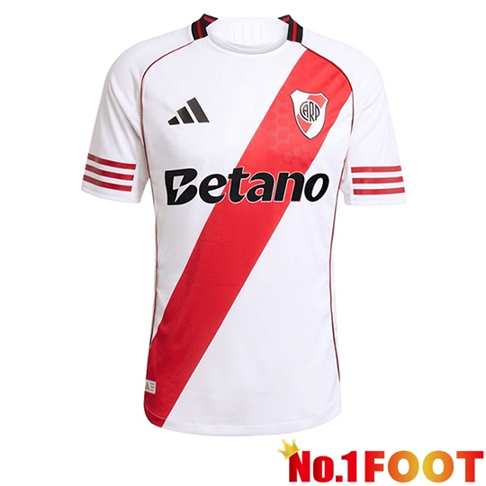 River Plate Home Soccer Jersey 2025 2026