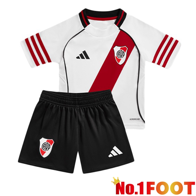 River Plate Kids Home Soccer Jersey Blue 2025/2026