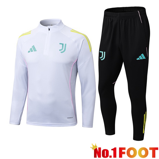 Juventus kit Training Tracksuit White 2025/2026