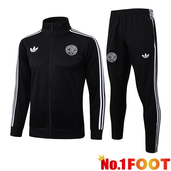 Germany kit Training Jacket Suit Black 2025/2026