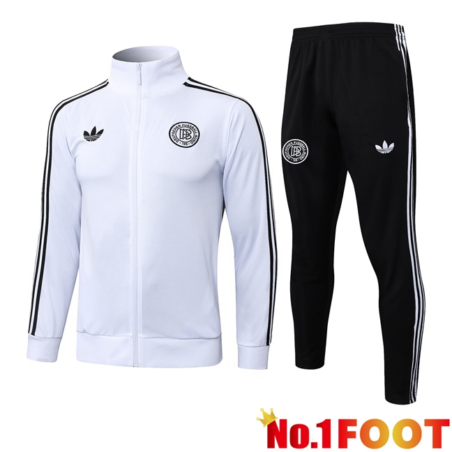 Germany kit Training Jacket Suit White 2025/2026