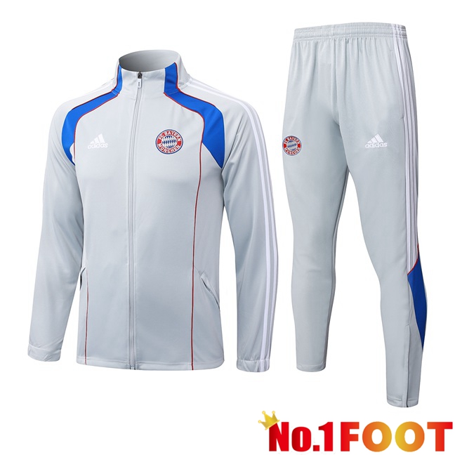 Bayern Munich kit Training Jacket Suit Grey 2025/2026