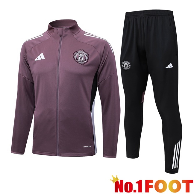 Manchester United kit Training Jacket Suit Purple 2025/2026