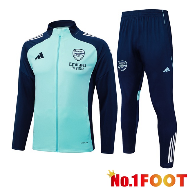 Arsenal kit Training Jacket Suit Green Blue Royal 2025/2026