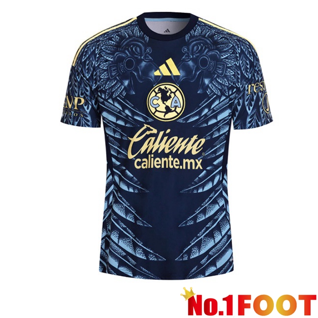 Club America Away Soccer Jersey Blue 2025/2026