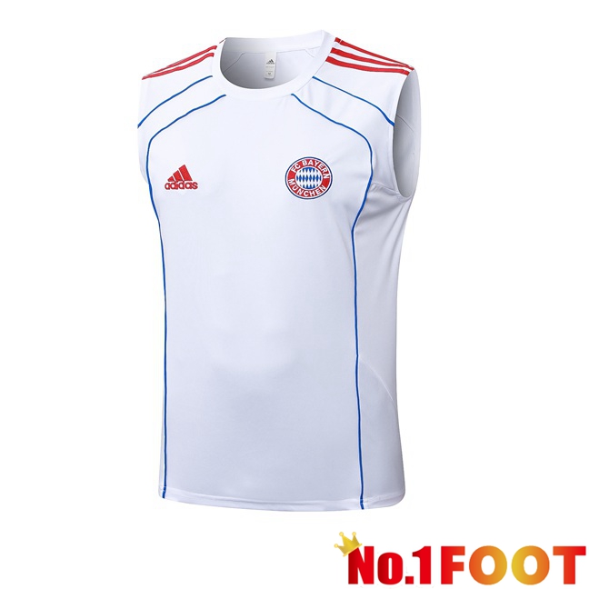 Bayern Munich Gilet Soccer White 2025/2026