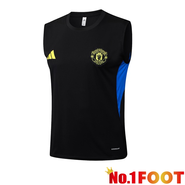 Manchester United Gilet Soccer Black 2025/2026