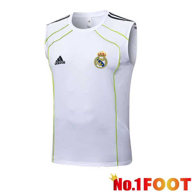 Real Madrid Gilet Soccer White 2025/2026
