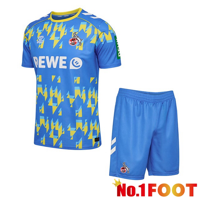 FC Koln Kids Away Soccer Jersey Blue 2025/2026